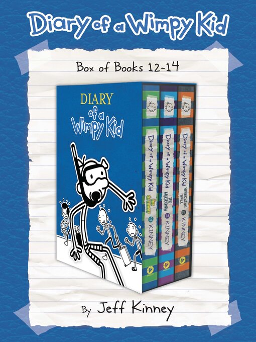 Title details for Diary of a Wimpy Kid Box of Books 12-14 by Jeff Kinney - Available